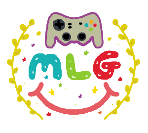 MLG - Major League Gamer is a fun hand drawn design featuring a classic game controller above the letters 